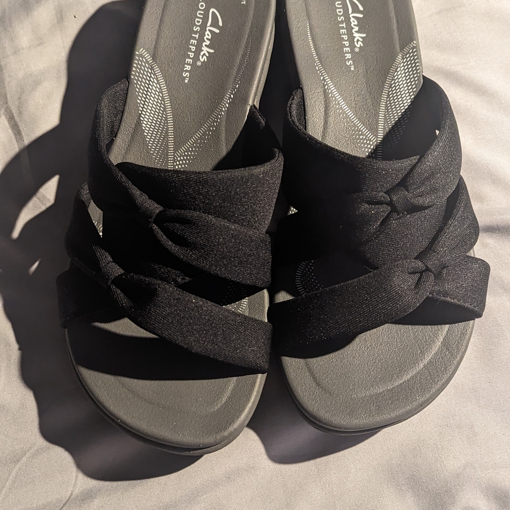 Clarks Women's Black Sandals